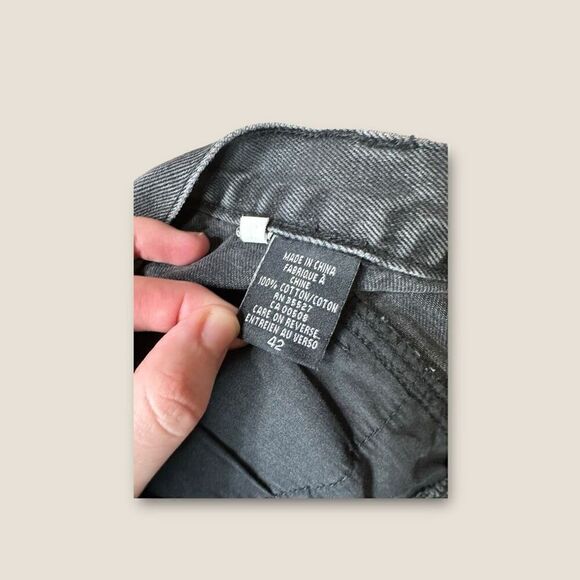 Vintage Y2K Martha Francois Girnaud Cargo Jeans Black - Picture 7 of 7